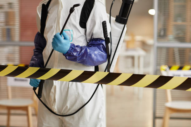 Professional Infectious Disease Decontamination technician working in Wood River, IL